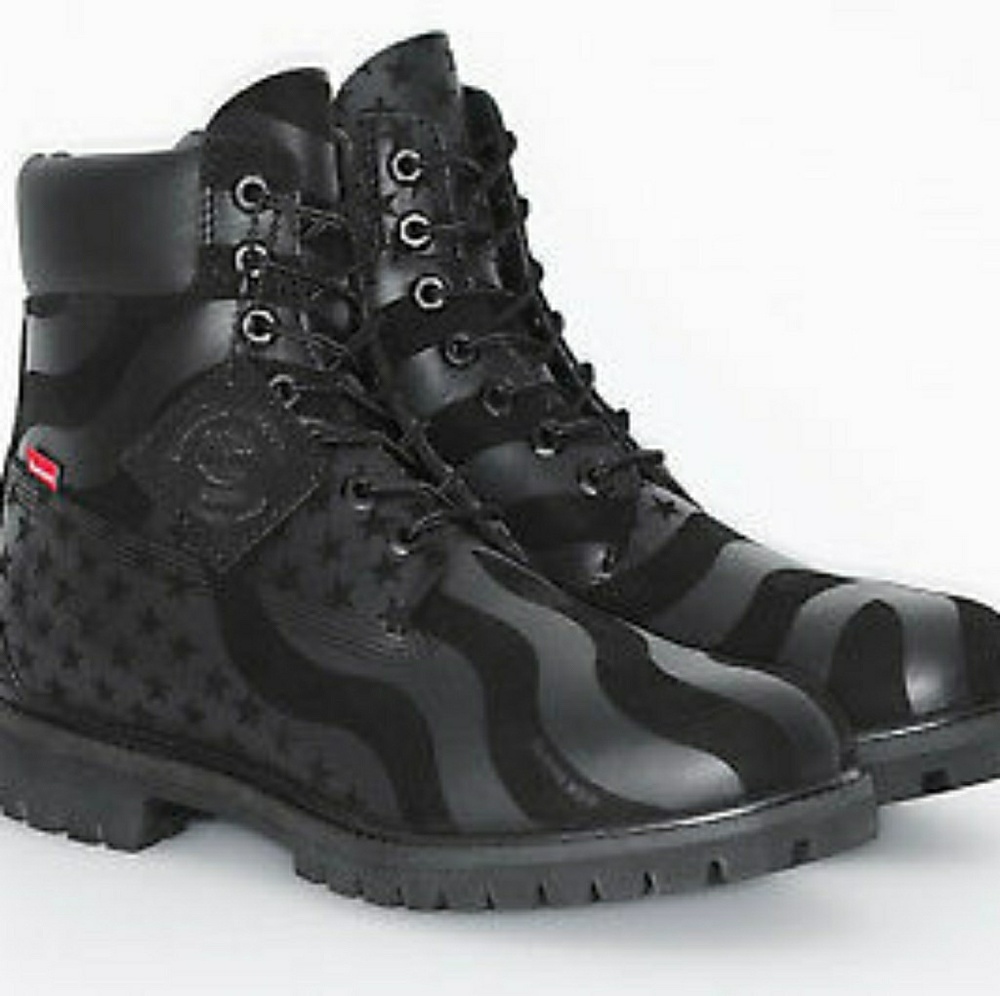 Supreme Timberland boots size 9 1/2